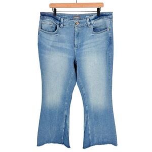 DL1961 Briget Bootcut High Rise Instasculpt Crop Jeans Size 20W